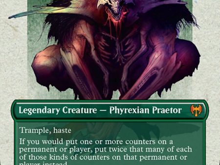 Vorinclex, Monstrous Raider (Borderless Concept Praetors) [Phyrexia: All Will Be One] Online Sale