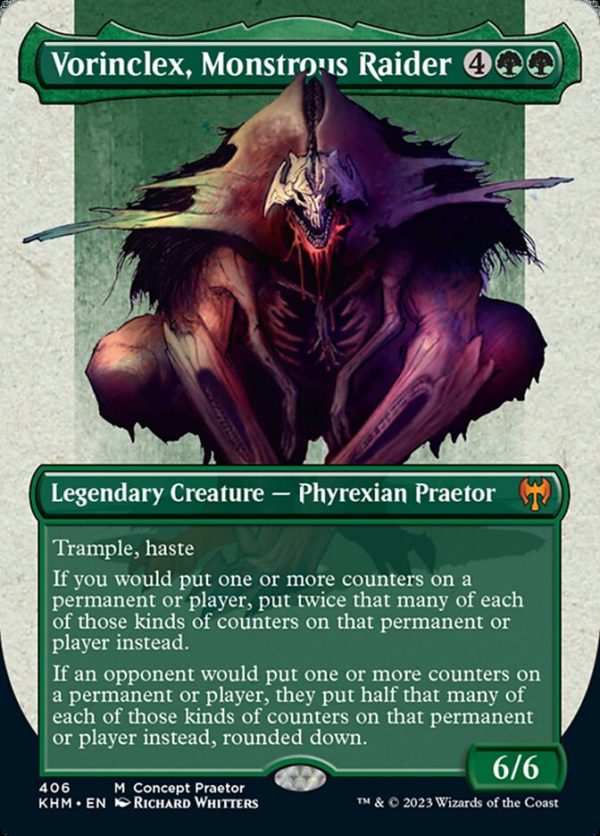 Vorinclex, Monstrous Raider (Borderless Concept Praetors) [Phyrexia: All Will Be One] Online Sale