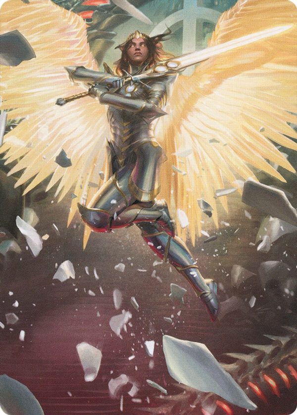 Archangel Elspeth Art Card [March of the Machine Art Series] Online Hot Sale