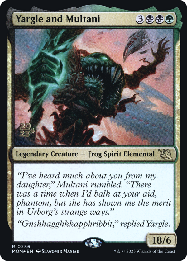 Yargle and Multani [March of the Machine Prerelease Promos] Supply