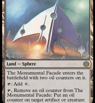 The Monumental Facade (Promo Pack) [Phyrexia: All Will Be One Promos] Online