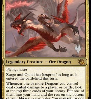 Zurgo and Ojutai (Promo Pack) [March of the Machine Promos] Online now