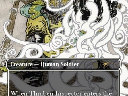 Thraben Inspector (Borderless Alternate-Art) [Regional Championship Qualifiers 2022] Cheap