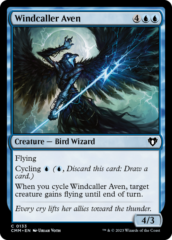 Windcaller Aven [Commander Masters] Online