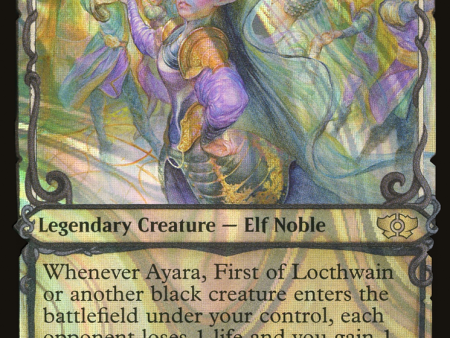 Ayara, First of Locthwain (Halo Foil) [Multiverse Legends] For Discount