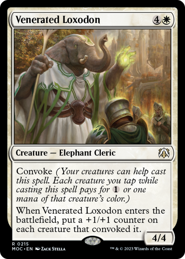 Venerated Loxodon [March of the Machine Commander] Online Sale