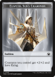 Warrior    Elspeth, Sun s Champion Emblem Double-Sided Token [March of the Machine Commander Tokens] Online Hot Sale