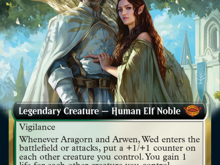 Aragorn and Arwen, Wed (Extended Art) [The Lord of the Rings: Tales of Middle-Earth] Fashion