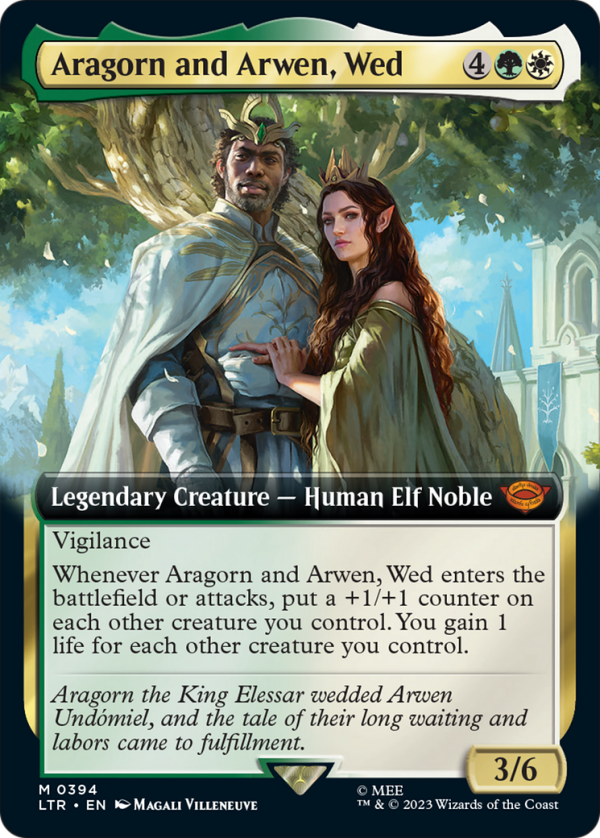 Aragorn and Arwen, Wed (Extended Art) [The Lord of the Rings: Tales of Middle-Earth] Fashion