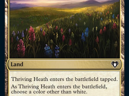 Thriving Heath [Commander Masters] Hot on Sale