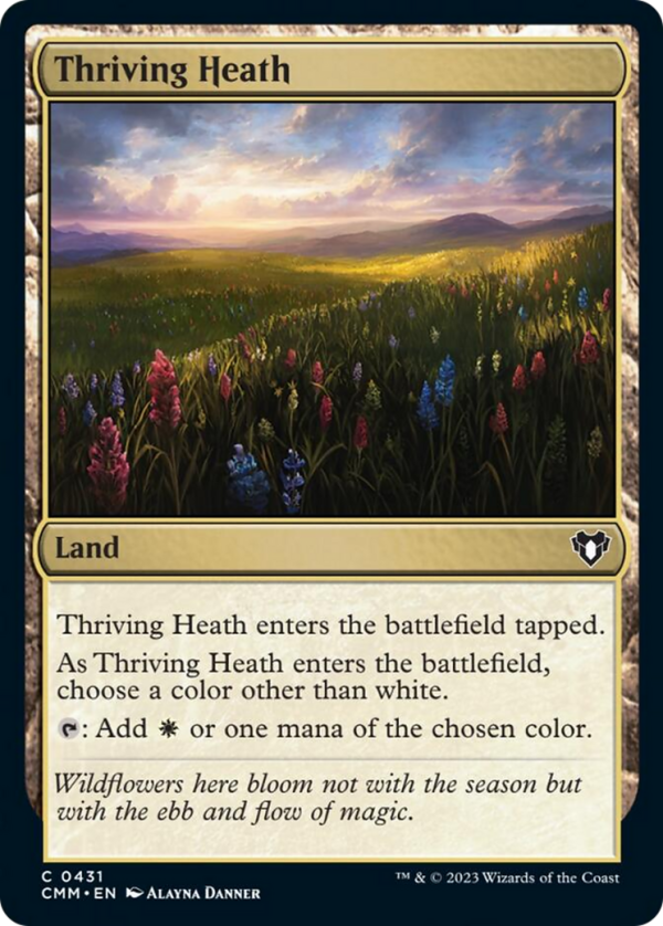 Thriving Heath [Commander Masters] Hot on Sale