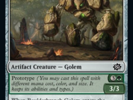 Boulderbranch Golem [The Brothers  War] on Sale