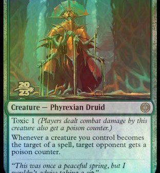 Venerated Rotpriest [Phyrexia: All Will Be One Prerelease Promos] For Discount