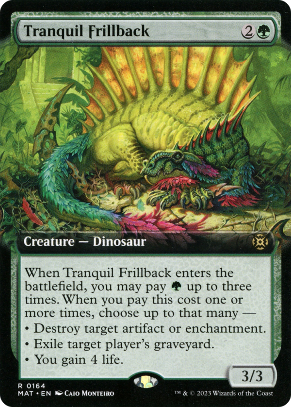 Tranquil Frillback (Extended Art) [March of the Machine: The Aftermath] For Cheap