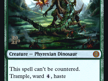 Tyrranax Rex [Phyrexia: All Will Be One Prerelease Promos] Online Hot Sale