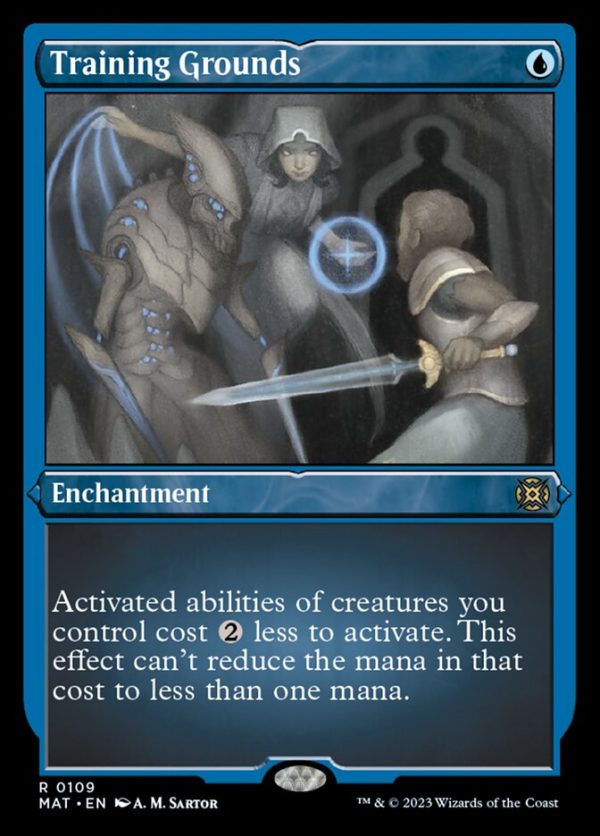 Training Grounds (Foil Etched) [March of the Machine: The Aftermath] Cheap