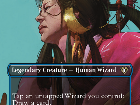 Azami, Lady of Scrolls (Borderless Profile) [Commander Masters] Online