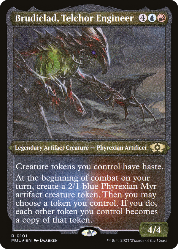 Brudiclad, Telchor Engineer (Foil Etched) [Multiverse Legends] For Discount