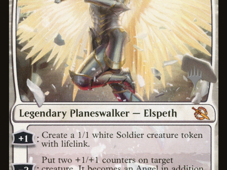 Archangel Elspeth (Promo Pack) [March of the Machine Promos] Supply