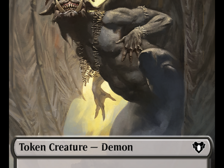 Demon Token [Commander Masters Tokens] For Sale