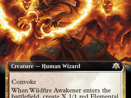 Wildfire Awakener (Extended Art) [March of the Machine Commander] Online Sale