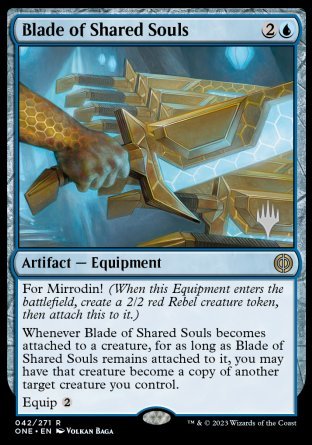 Blade of Shared Souls (Promo Pack) [Phyrexia: All Will Be One Promos] Online now