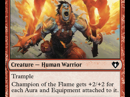 Champion of the Flame [Commander Masters] Online Sale