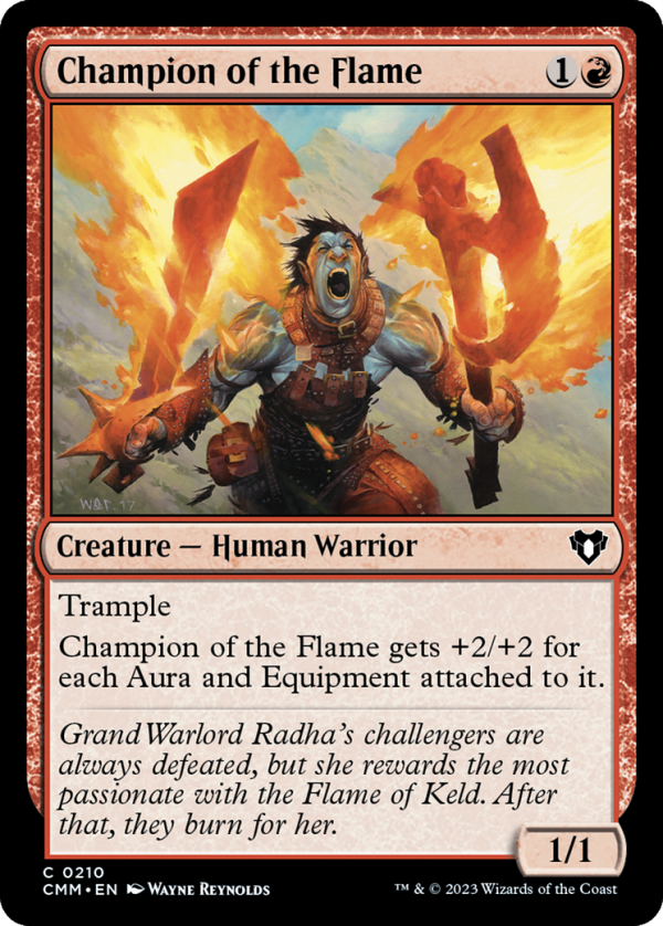 Champion of the Flame [Commander Masters] Online Sale