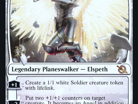 Archangel Elspeth [March of the Machine Prerelease Promos] For Sale