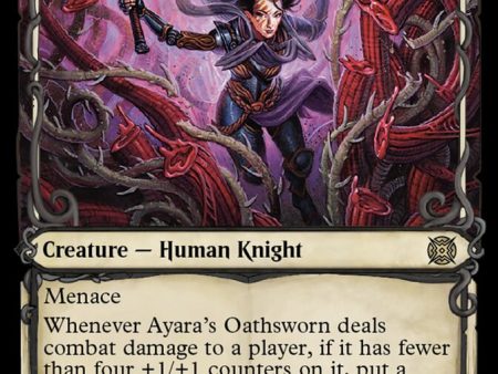 Ayara s Oathsworn (Showcase Halo Foil) [March of the Machine: The Aftermath] Discount