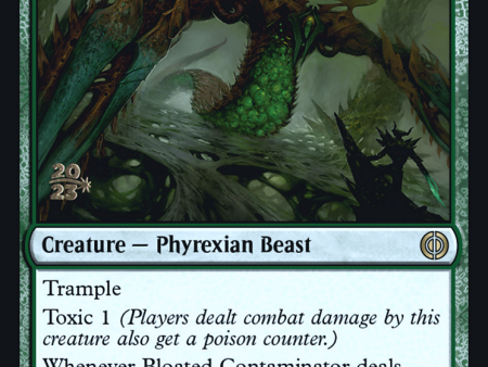 Bloated Contaminator [Phyrexia: All Will Be One Prerelease Promos] Supply