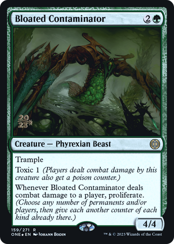 Bloated Contaminator [Phyrexia: All Will Be One Prerelease Promos] Supply