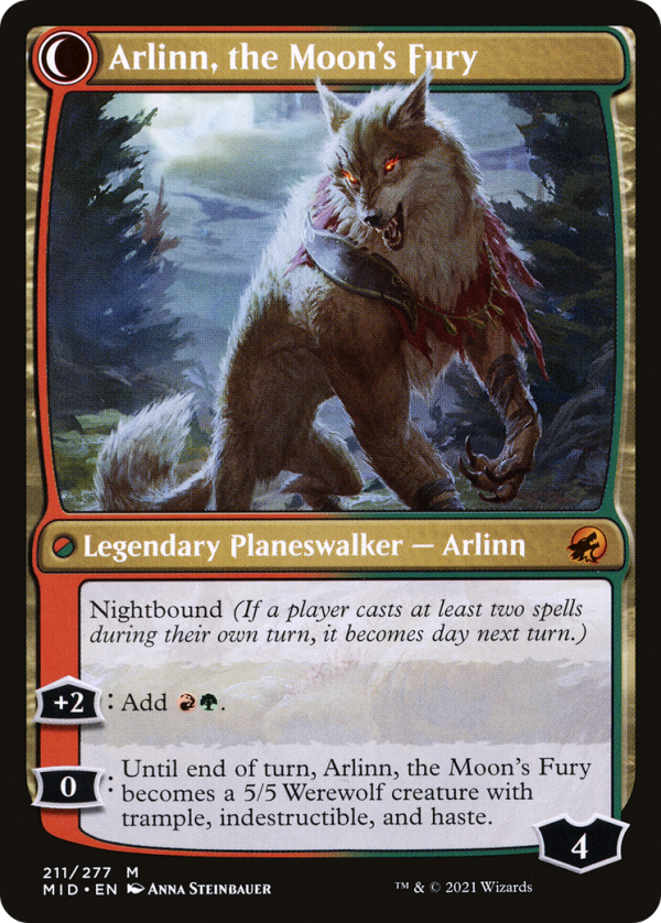 Arlinn, the Pack s Hope    Arlinn, the Moon s Fury [Secret Lair: From Cute to Brute] For Cheap