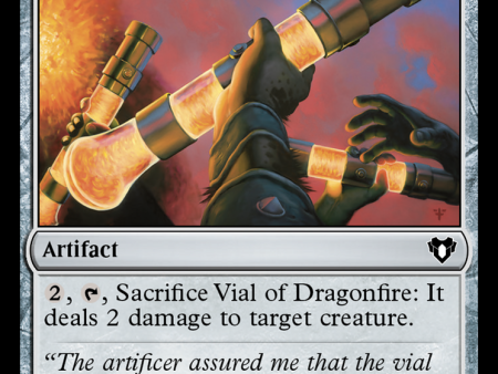 Vial of Dragonfire [Commander Masters] Online Sale