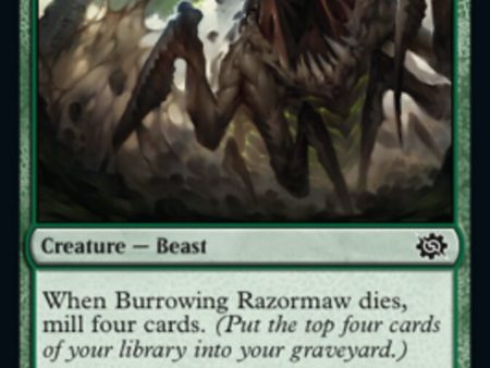 Burrowing Razormaw [The Brothers  War] Sale