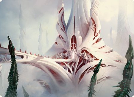 The Fair Basilica Art Card [Phyrexia: All Will Be One Art Series] Hot on Sale