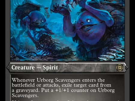 Urborg Scavengers (Foil Etched) [March of the Machine: The Aftermath] Online now