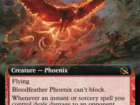 Bloodfeather Phoenix (Extended Art) [March of the Machine] Online now