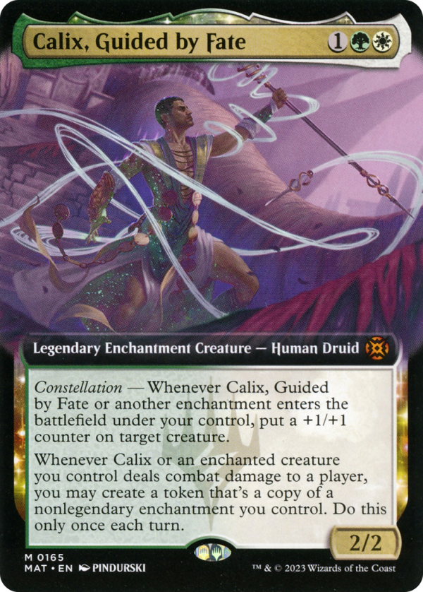 Calix, Guided by Fate (Extended Art) [March of the Machine: The Aftermath] Online Hot Sale