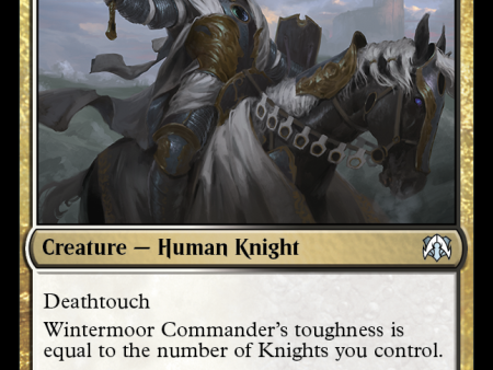 Wintermoor Commander [March of the Machine Commander] Hot on Sale