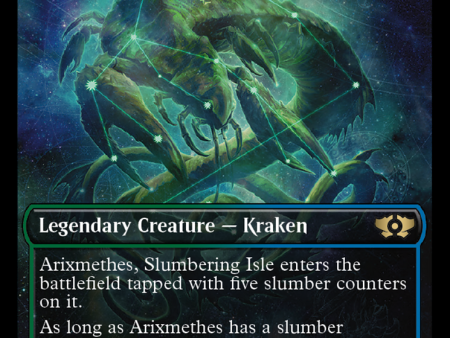 Arixmethes, Slumbering Isle (Halo Foil) [Multiverse Legends] Supply