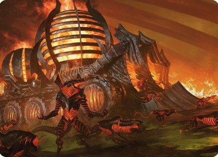 Urabrask s Forge Art Card [Phyrexia: All Will Be One Art Series] Sale