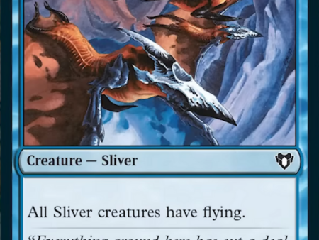 Winged Sliver [Commander Masters] Cheap