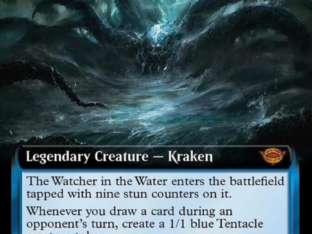 The Watcher in the Water (Extended Art) (Surge Foil) [The Lord of the Rings: Tales of Middle-Earth] For Discount