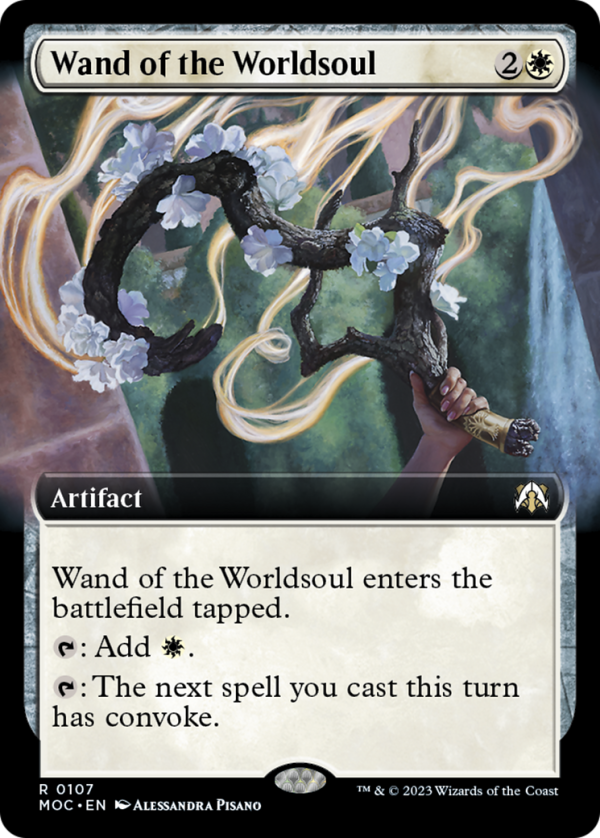 Wand of the Worldsoul (Extended Art) [March of the Machine Commander] Fashion