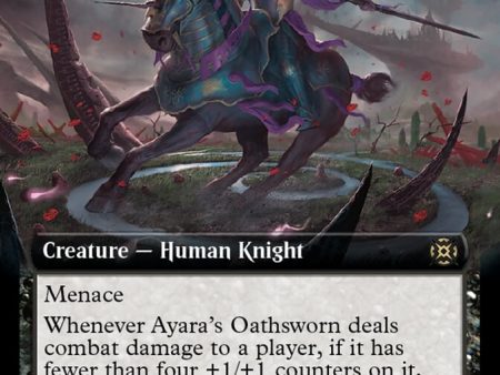 Ayara s Oathsworn (Extended Art) [March of the Machine: The Aftermath] For Discount