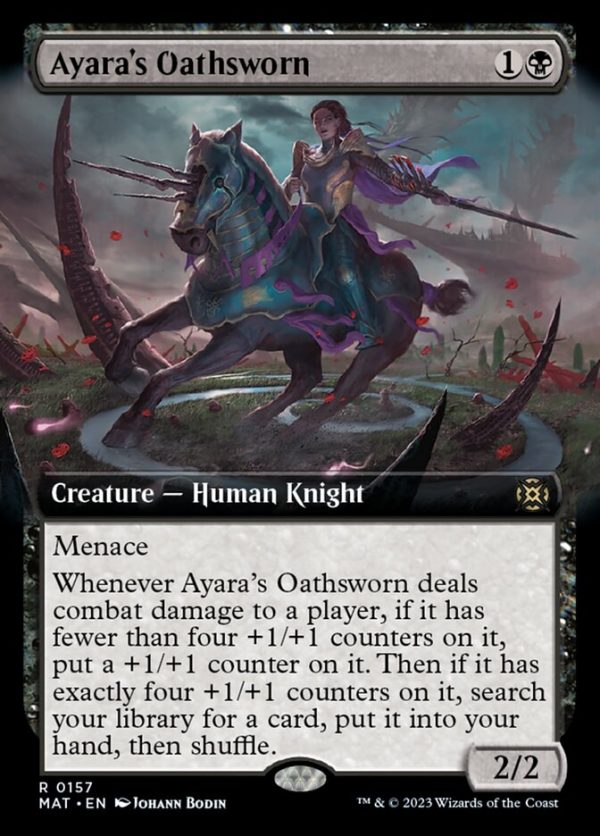 Ayara s Oathsworn (Extended Art) [March of the Machine: The Aftermath] For Discount