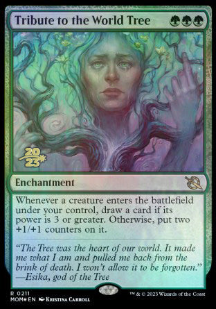 Tribute to the World Tree [March of the Machine Prerelease Promos] Supply