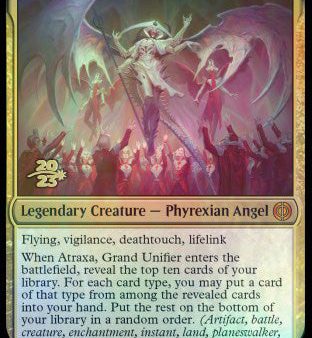 Atraxa, Grand Unifier [Phyrexia: All Will Be One Prerelease Promos] Discount