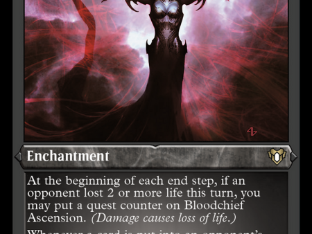 Bloodchief Ascension (Foil Etched) [Commander Masters] Fashion